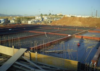 2009 I beams combined with conrete slab 2