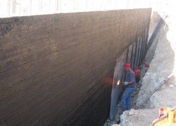 retaining wall waterproofing