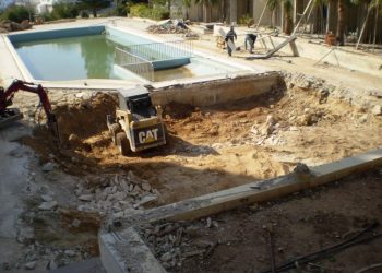 swimming pool extension